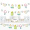 Big Dot of Happiness Colorful Baby Shower - Gender Neutral Party DIY Decorations - Clothespin Garland Banner - 44 Pieces